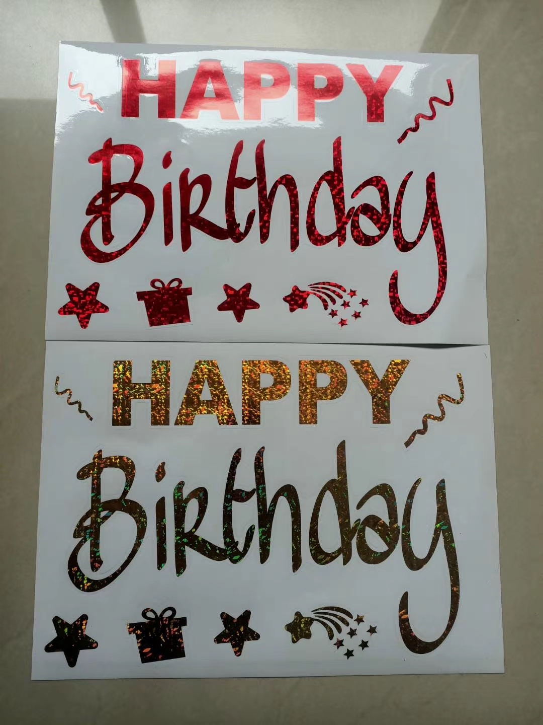 New DIY Balloon Bounce Ball Stickers Sticker Decoration Happy Birthday ILOVEYOU Stickers Wholesale