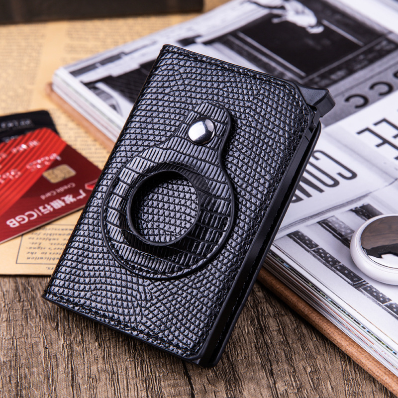 Card Holder Aluminum Anti-Theft Swiping Credit Card Box Shielded RFID Card Holder Card Case Apple Tracker Card Holder Aluminum Anti-Theft Swiping Credit Card Box Shielded RFID Card Holder Card Case Apple Tracker