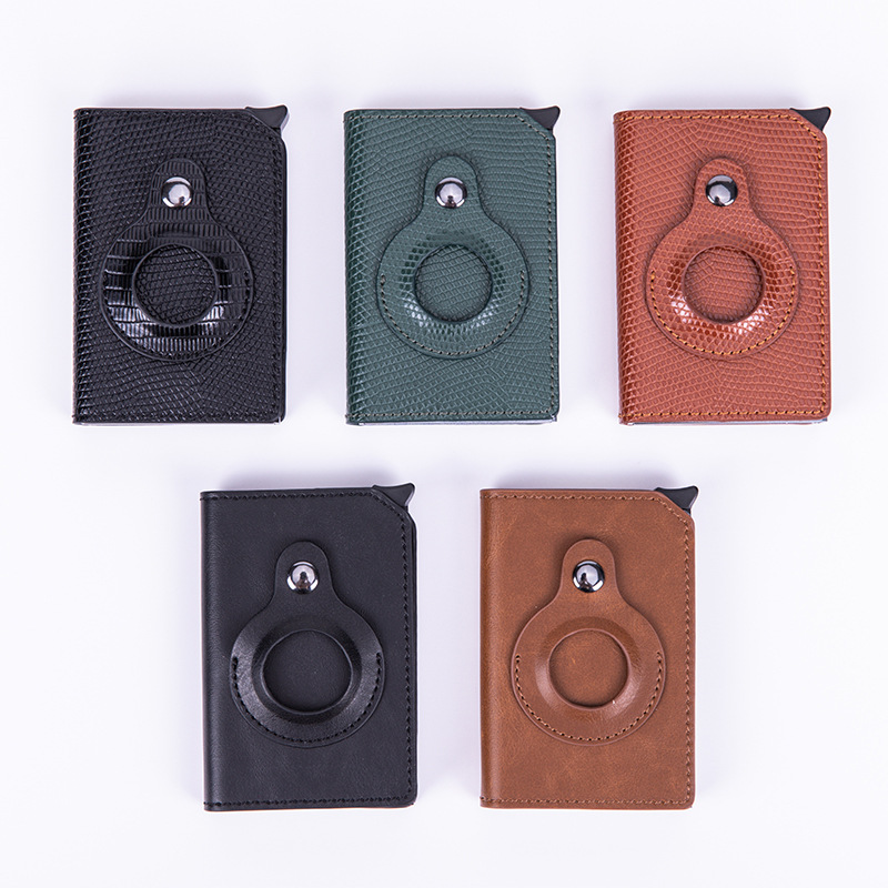 Card Holder Aluminum Anti-Theft Swiping Credit Card Box Shielded RFID Card Holder Card Case Apple Tracker Card Holder Aluminum Anti-Theft Swiping Credit Card Box Shielded RFID Card Holder Card Case Apple Tracker