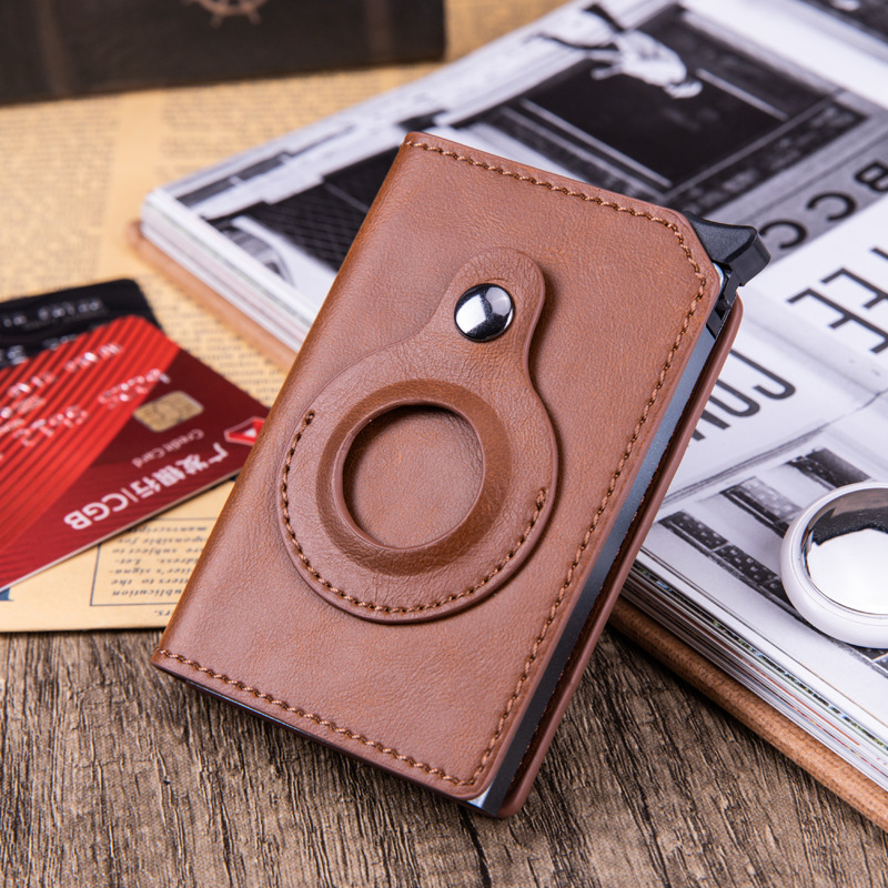 Card Holder Aluminum Anti-Theft Swiping Credit Card Box Shielded RFID Card Holder Card Case Apple Tracker Card Holder Aluminum Anti-Theft Swiping Credit Card Box Shielded RFID Card Holder Card Case Apple Tracker