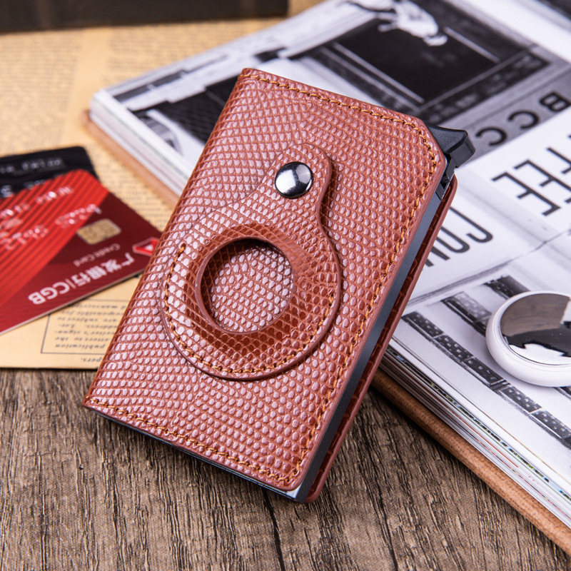 Card Holder Aluminum Anti-Theft Swiping Credit Card Box Shielded RFID Card Holder Card Case Apple Tracker Card Holder Aluminum Anti-Theft Swiping Credit Card Box Shielded RFID Card Holder Card Case Apple Tracker