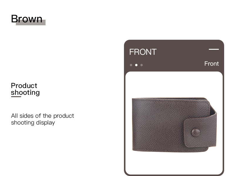 2021 New Multi-Functional Simple Logo-Free Men's Multiple Card Slots Card Holder Card Case Organ Small Card Holder in Stock Wholesale 2021 New Multi-Functional Simple Logo-Free Men's Multiple Card Slots Card Holder Card Case Organ Small Card Holder in Stock Wholesale