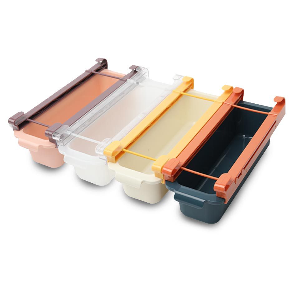 Refrigerator Rectangular Drawer-Type Fresh-Keeping Egg Storage Box Storage Rack Storage Box Storage Box