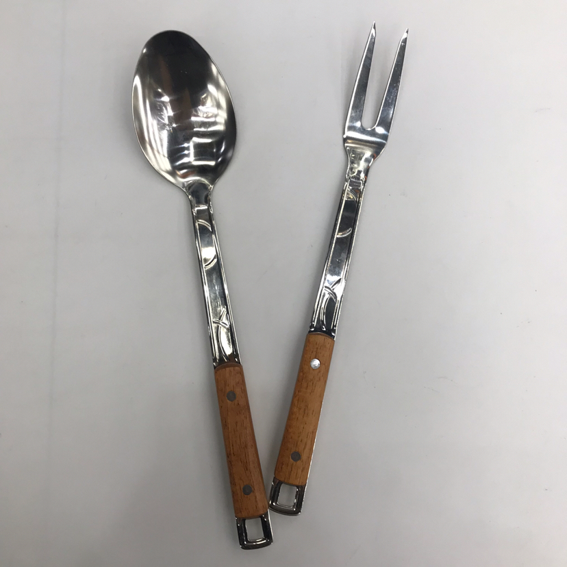 201 Stainless Steel Kitchenware Flower Thread Clip Handle Porridge Colander Spatula Flat Shovel Long Tongue Drain Spoon Short Rice Spoon Customizable Logo