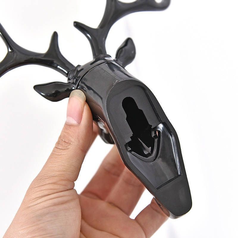 Antlers Hook American Style Furnishings Coat Hook Wall Creative Multi-Functional Seamless Punch-Free Storage Rack