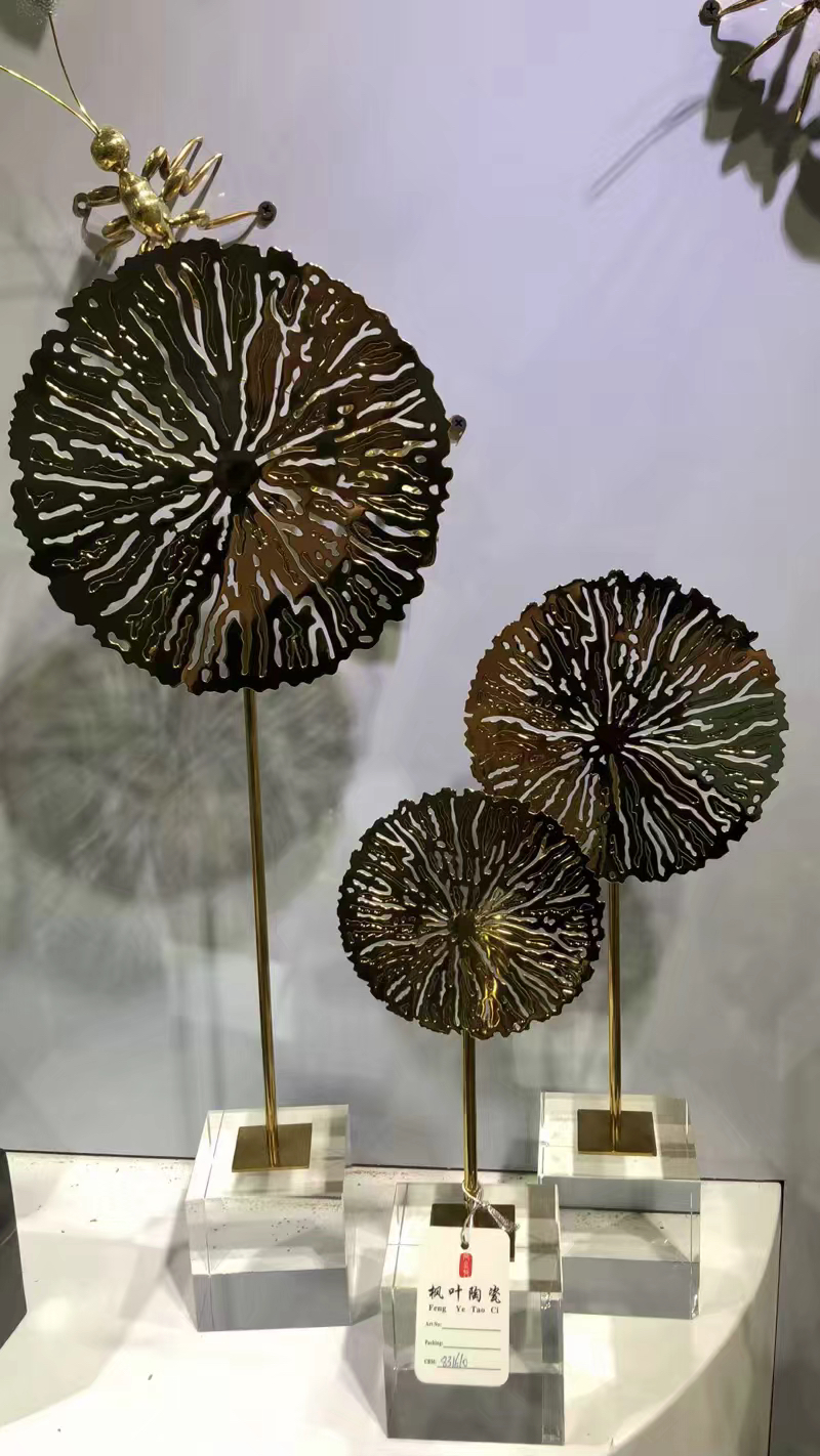 Ornaments, Crafts, Decorations, Wrought Iron, Crystal, Copper Ornaments