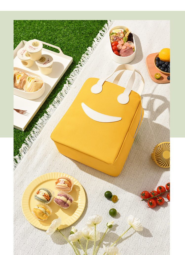 Large Capacity Portable Insulated Bag Thickened Aluminum Film Fresh-Keeping Lunch Box Bag Student with Rice Lunch Bag Ice Pack Large Capacity Portable Insulated Bag Thickened Aluminum Film Fresh-Keeping Lunch Box Bag Student with Rice Lunch Bag Ice Pack