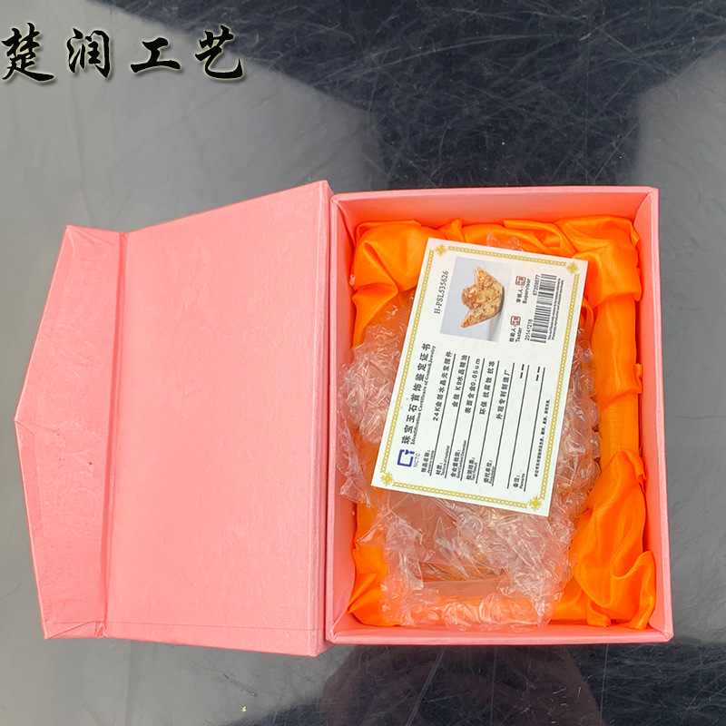 New Listing Gold Foil Crystal Lucky Bag Crafts Decoration Company Promotional Creative Gifts New Exotic