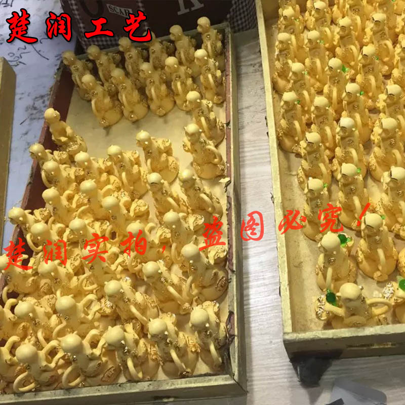 New Listing Gold Foil Crystal Lucky Bag Crafts Decoration Company Promotional Creative Gifts New Exotic