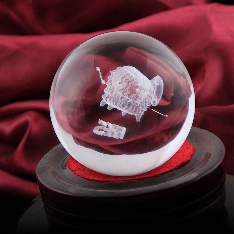 K9 crystal ball 3D carving crafts creative practical home business office decoration custom gifts K9 crystal ball 3D carving crafts creative practical home business office decoration custom gifts