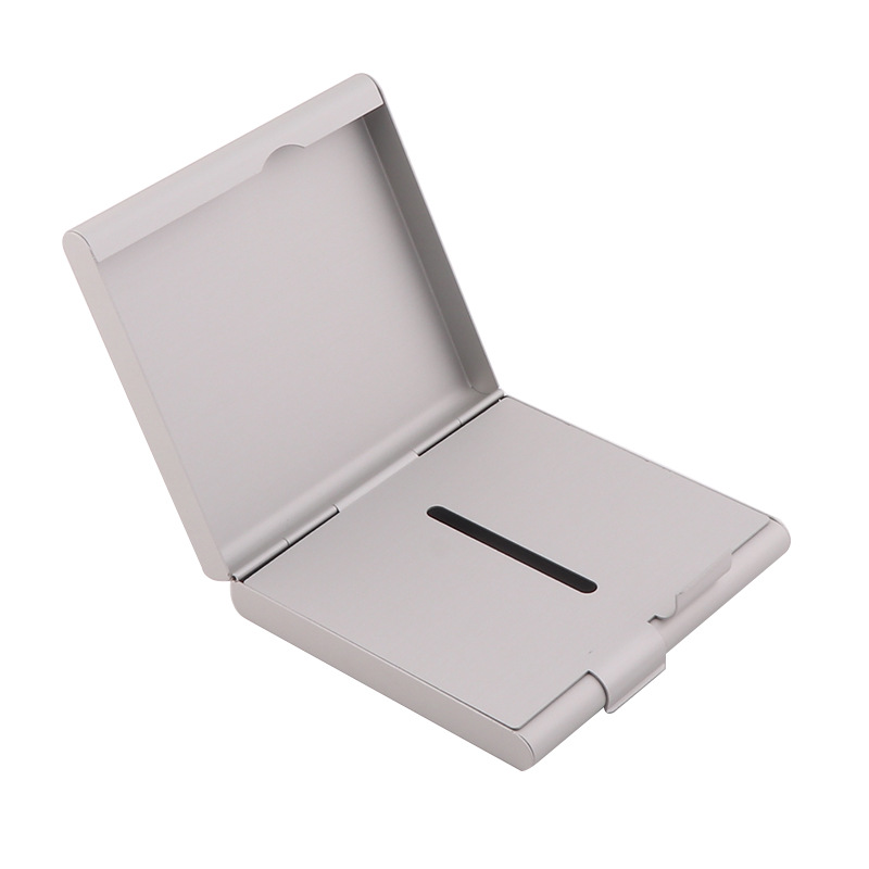 20 PCs Metal Creativity Double-Open Cigarette Box Pressure-Resistant Moisture-Proof Fresh-Keeping Aluminum Alloy Cigarette Accessories Glossy Cigarette Box