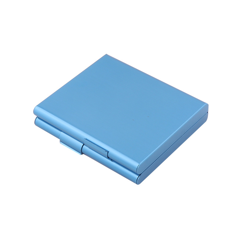20 PCs Metal Creativity Double-Open Cigarette Box Pressure-Resistant Moisture-Proof Fresh-Keeping Aluminum Alloy Cigarette Accessories Glossy Cigarette Box