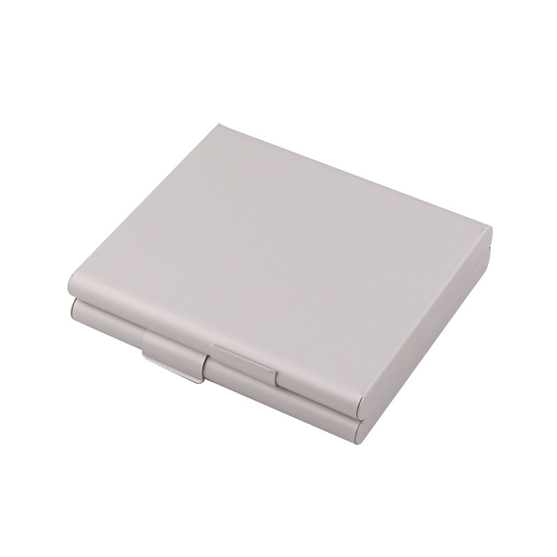 20 PCs Metal Creativity Double-Open Cigarette Box Pressure-Resistant Moisture-Proof Fresh-Keeping Aluminum Alloy Cigarette Accessories Glossy Cigarette Box