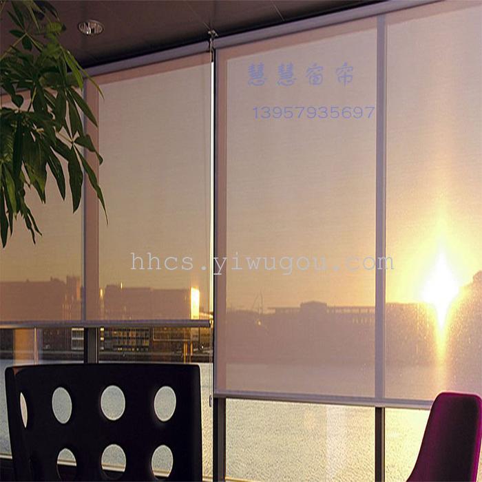 Roller Blinds Customized Shutter Sunlight Fabric Office Office Office Workshop Shutter Curtain Manufacturer