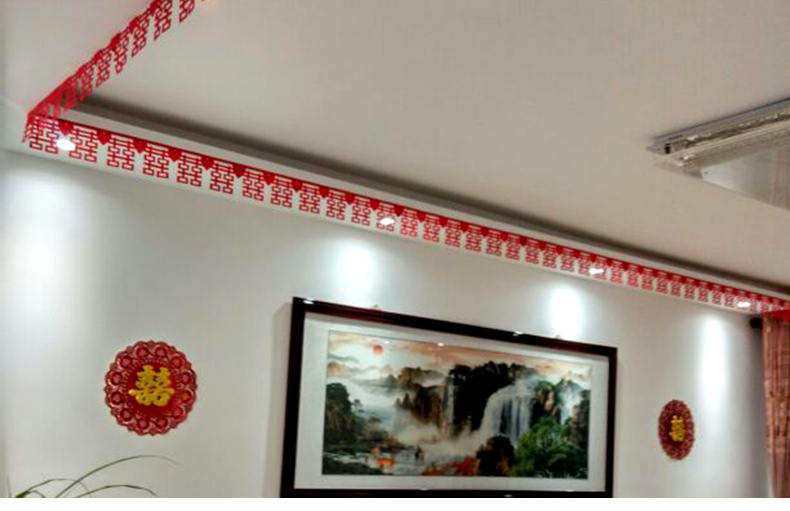 New Wedding Supplies Wedding and Wedding Room Decoration Wedding Ceremony Layout New House Love Hanging Curtain Non-Woven Fabric Chinese Character Xi Pieces New Wedding Supplies Wedding and Wedding Room Decoration Wedding Ceremony Layout New House Love Hanging Curtain Non-Woven Fabric Chinese Character Xi Pieces