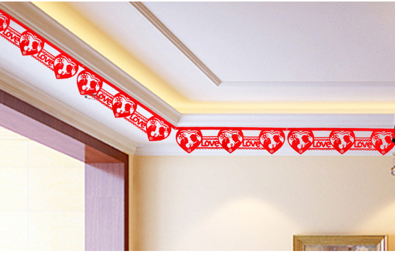 New Wedding Supplies Wedding and Wedding Room Decoration Wedding Ceremony Layout New House Love Hanging Curtain Non-Woven Fabric Chinese Character Xi Pieces New Wedding Supplies Wedding and Wedding Room Decoration Wedding Ceremony Layout New House Love Hanging Curtain Non-Woven Fabric Chinese Character Xi Pieces