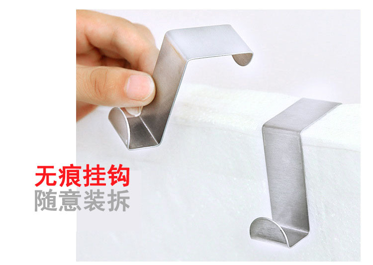 304 Stainless Steel S Hook S-Shape Hook Iron Hook S Hook Kitchen Silent Door Hook Seamless Hook Multifunctional S Hook