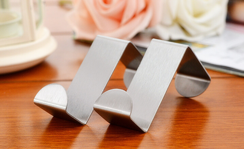 304 Stainless Steel S Hook S-Shape Hook Iron Hook S Hook Kitchen Silent Door Hook Seamless Hook Multifunctional S Hook
