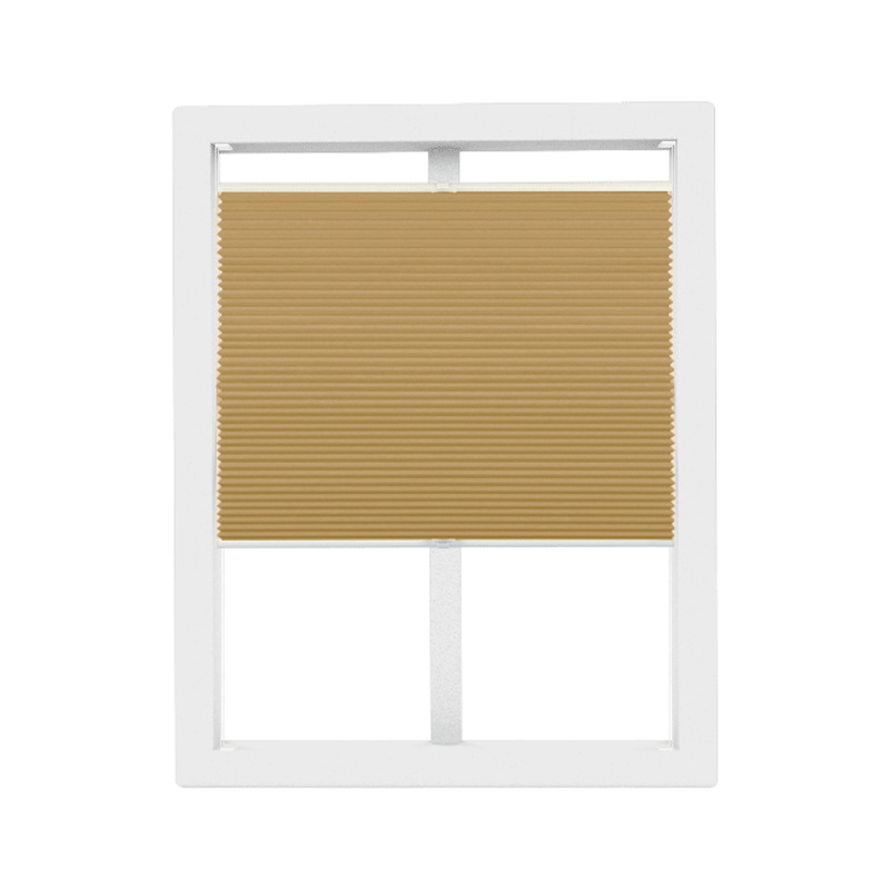 Edge Lock Honeycomb Curtain Household Non-Woven Fabric Room Darkening Roller Shade Bathroom Waterproof Pour inside Window Lifting Louver Curtain