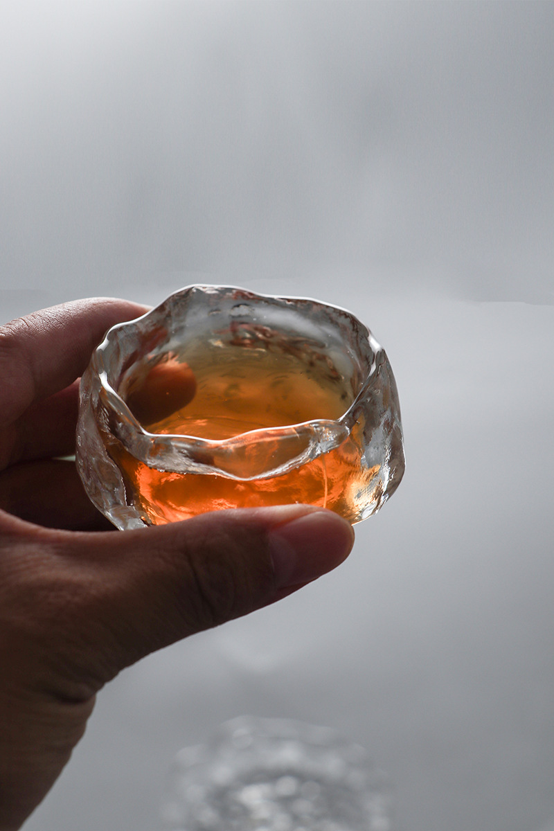 Glass Tea Cup Single Cup Japanese Mini Personal Small Teacup Thickened Glass Cup Sets Master Cup Wholesale Glass Tea Cup Single Cup Japanese Mini Personal Small Teacup Thickened Glass Cup Sets Master Cup Wholesale