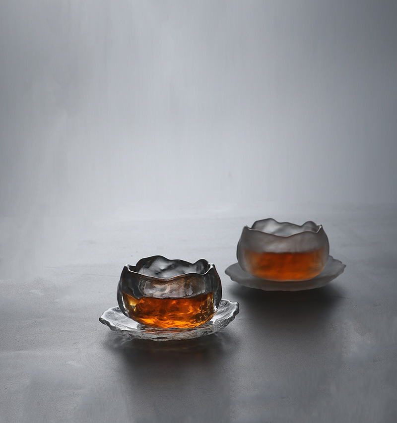 Glass Tea Cup Single Cup Japanese Mini Personal Small Teacup Thickened Glass Cup Sets Master Cup Wholesale Glass Tea Cup Single Cup Japanese Mini Personal Small Teacup Thickened Glass Cup Sets Master Cup Wholesale