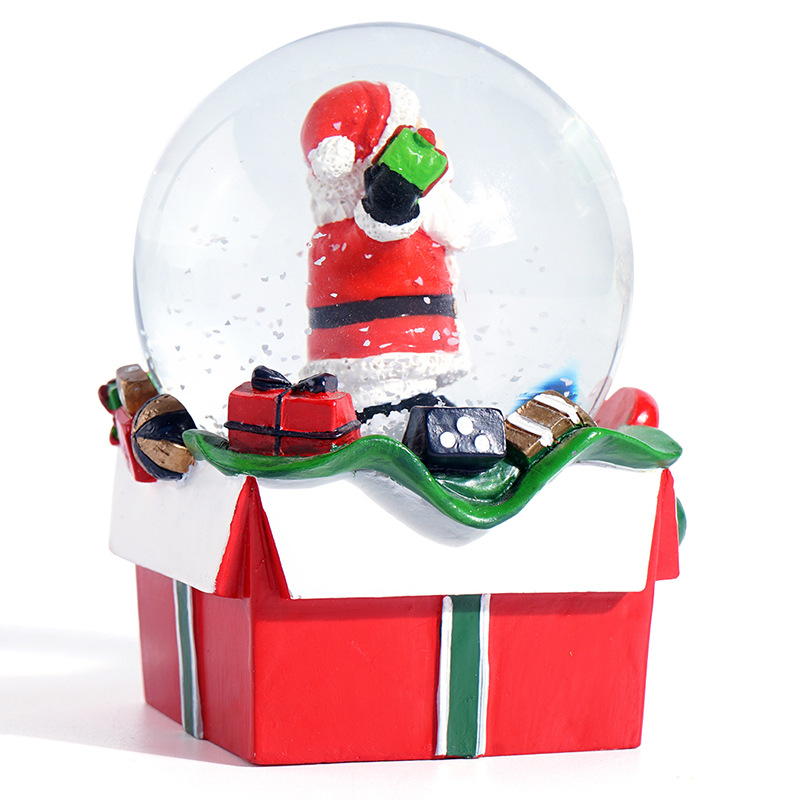 Resin Cartoon Crystal Ball Table Decorations Creative Cute Gifts &amp; Crafts Resin Decorations Custom