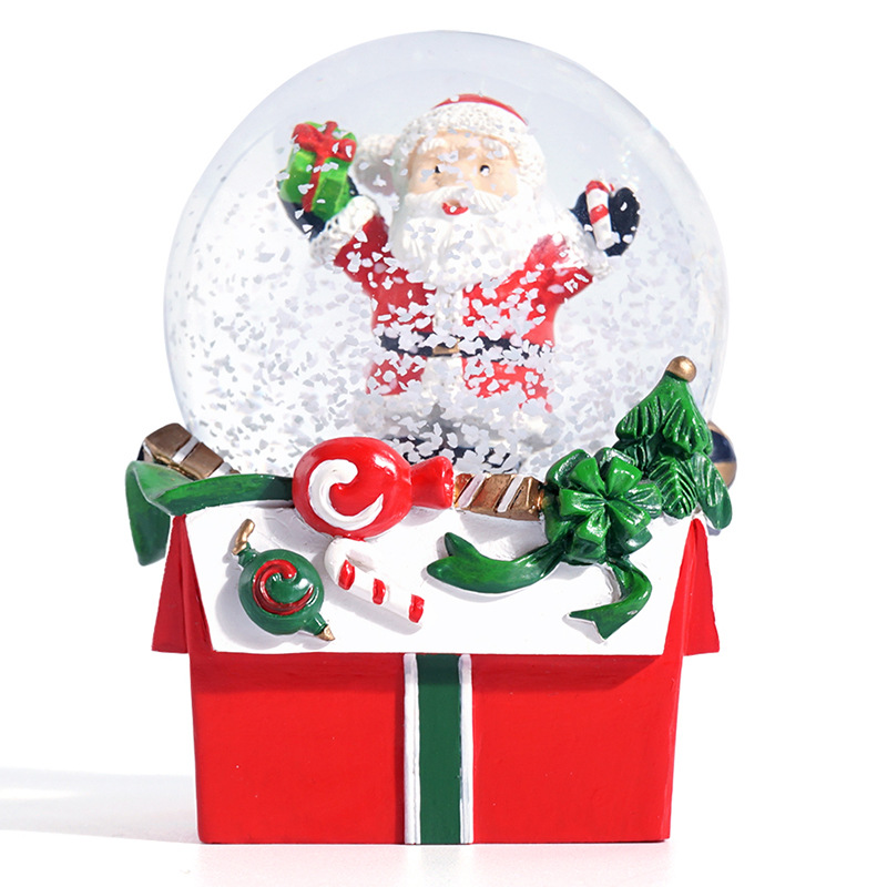 Resin Cartoon Crystal Ball Table Decorations Creative Cute Gifts &amp; Crafts Resin Decorations Custom