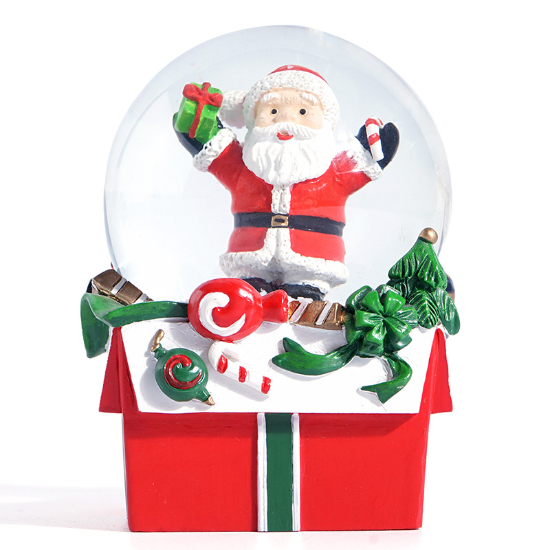 Resin Cartoon Crystal Ball Table Decorations Creative Cute Gifts &amp; Crafts Resin Decorations Custom