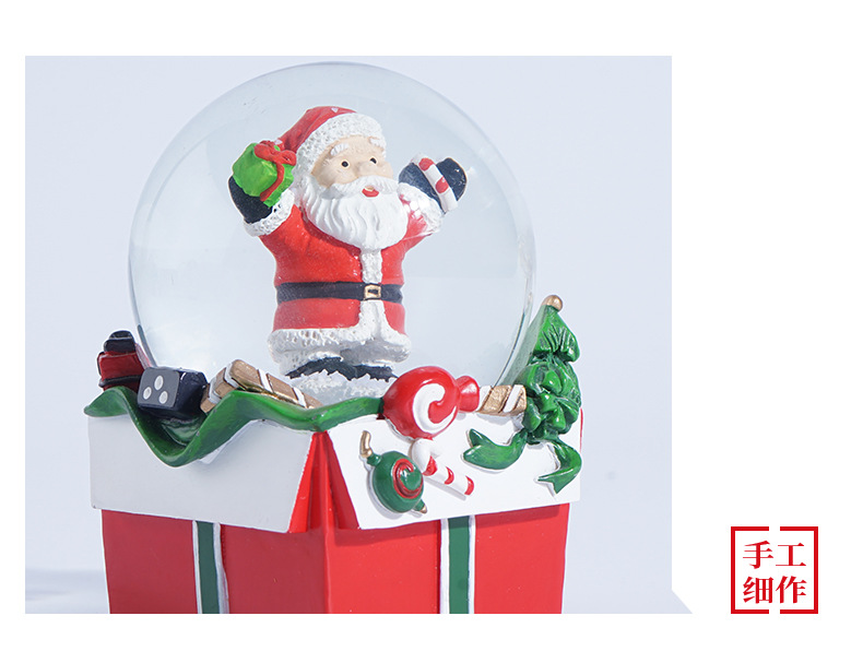 Resin Cartoon Crystal Ball Table Decorations Creative Cute Gifts & Crafts Resin Decorations Custom