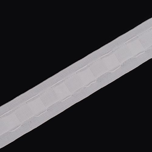 Factory Direct Supply High Quality Curtain Belt Fabric Curtain Header Tape Curtain Woven Belt Thickened White Cloth Belt Fork Hook Belt
