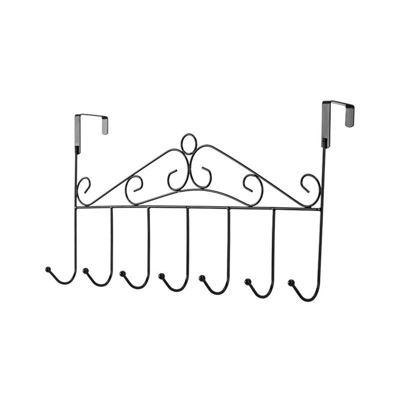 Yilu Iron Door Hook the Metal Door Creative Nail-Free Door Back Clothes Hanger Factory Stall Wholesale