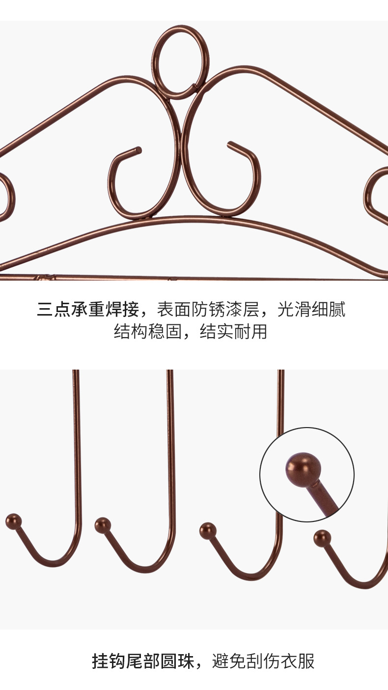 Yilu Iron Door Hook the Metal Door Creative Nail-Free Door Back Clothes Hanger Factory Stall Wholesale