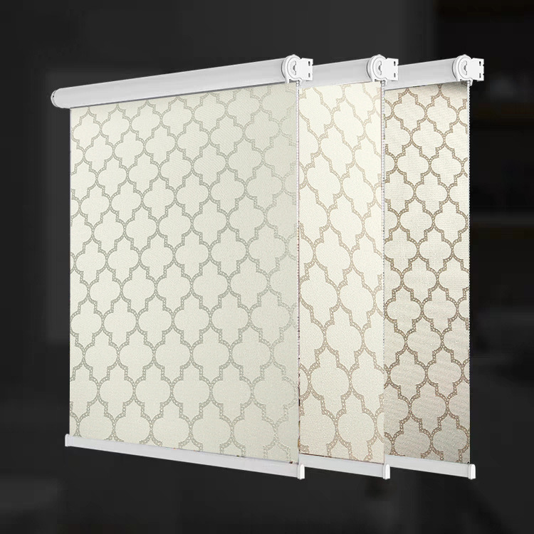Foreign trade Shutter manufacturers direct Jacquard thickening ening is capable of flocking fabric finished Bead curtain Foreign trade Shutter manufacturers direct Jacquard thickening ening is capable of flocking fabric finished Bead curtain