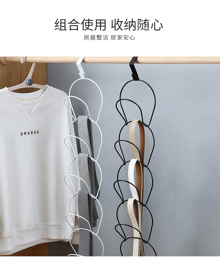 Factory Direct Sale Spot Hat Storage Hook Wholesale Multi-Functional Iron Material Coat and Cap Scarf Organizing Rack