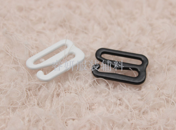 Underwear Bra Accessories Iron Glue Buckle 9-Word Adjustable Buckle Black White DIY Connecting Hook Color Customizable