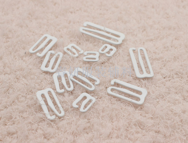 Underwear Bra Accessories Iron Glue Buckle 9-Word Adjustable Buckle Black White DIY Connecting Hook Color Customizable