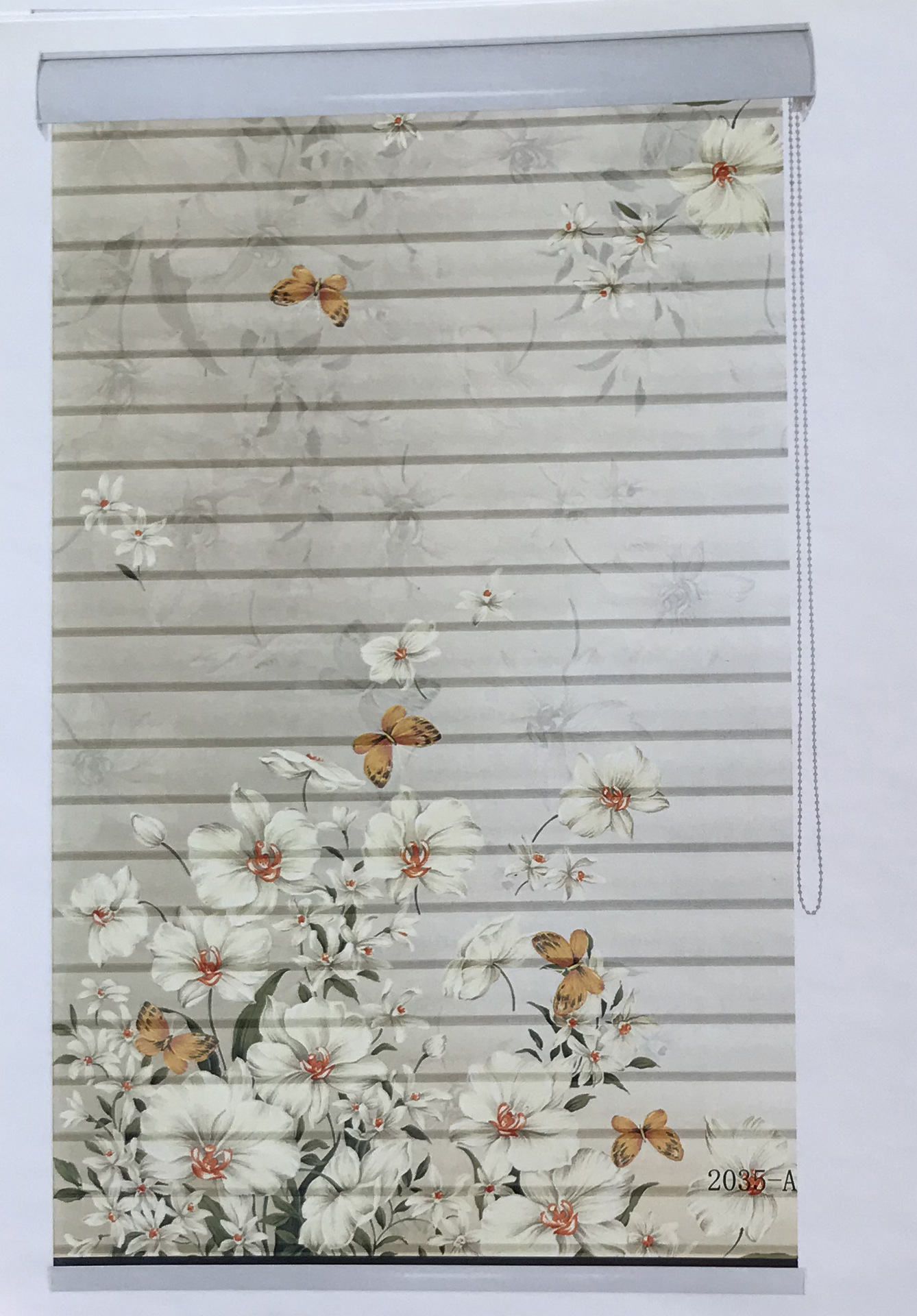 3D Printing Silk Silk Fabric Roller Shutter Curtain Roller Shutter Beads Bedroom Sunshade Shading Curtain Triple Shade