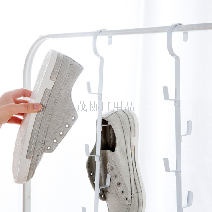Iron bag storage rack creative coat and hat hook dormitory wardrobe multi-layer scarf and tie hanger hook