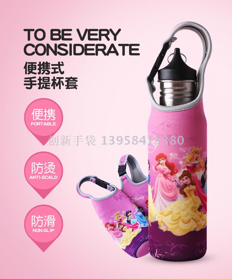 Manufacturers direct cartoon portable cup sets wholesale heat-resistant glass cup sets custom diving materials cup sets