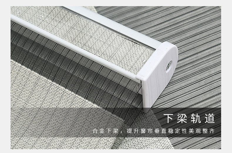 Black Gold Full Shading Soft Gauze Curtain Manual Drawstring Lifting Fabric Curtain Striped Plain Shutter Finished Customized Waterproof Black Gold Full Shading Soft Gauze Curtain Manual Drawstring Lifting Fabric Curtain Striped Plain Shutter Finished Customized Waterproof