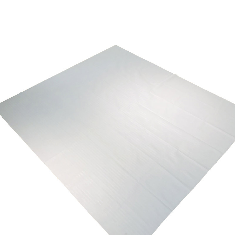 Micro Flaw Export Shower Curtain Fabric Composite Waterproof Tablecloth Disposable Tablecloth Picnic Mat Cloth 5 Pieces White