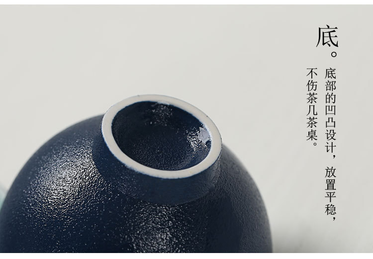 Ceramic Quick Cup One Pot Two Cups Glass Cup Gongfu Teapot Travel Black Porcelain Cup Portable Bag Carrying Tea Set