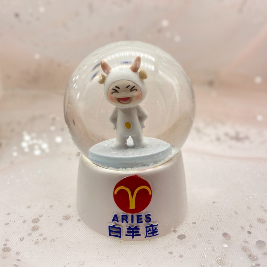 New 12 Constellation Naughty Doll Small Colorful Flash Light Resin Crystal Ball Decoration 65mm Gifts & Crafts New 12 Constellation Naughty Doll Small Colorful Flash Light Resin Crystal Ball Decoration 65mm Gifts & Crafts
