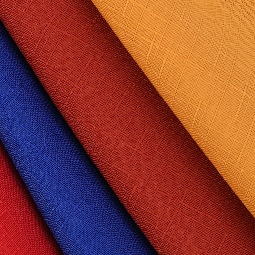 Jacquard Minimatt Fabric 100% Polyester Greta Gabardine Fabric for Table Cloth Curtain Garment