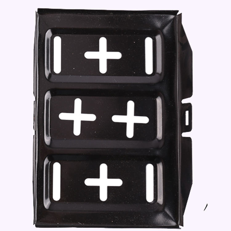 Car Truck Battery Base Modified Battery Bracket Iron Tray Bracket Screw Rod Hook Holder Universal