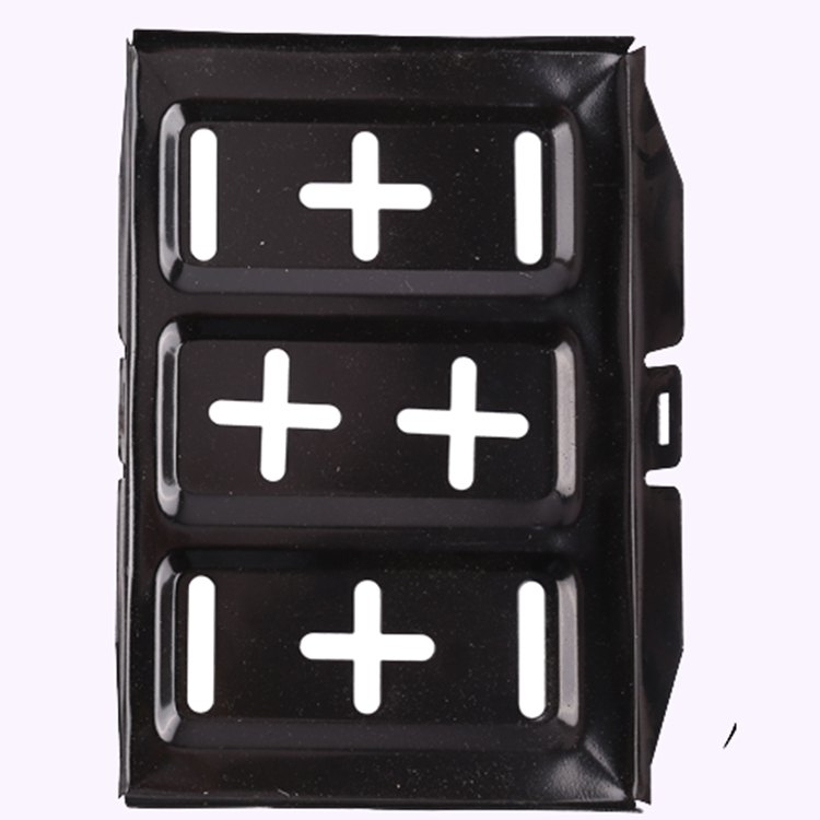 Car Truck Battery Base Modified Battery Bracket Iron Tray Bracket Screw Rod Hook Holder Universal