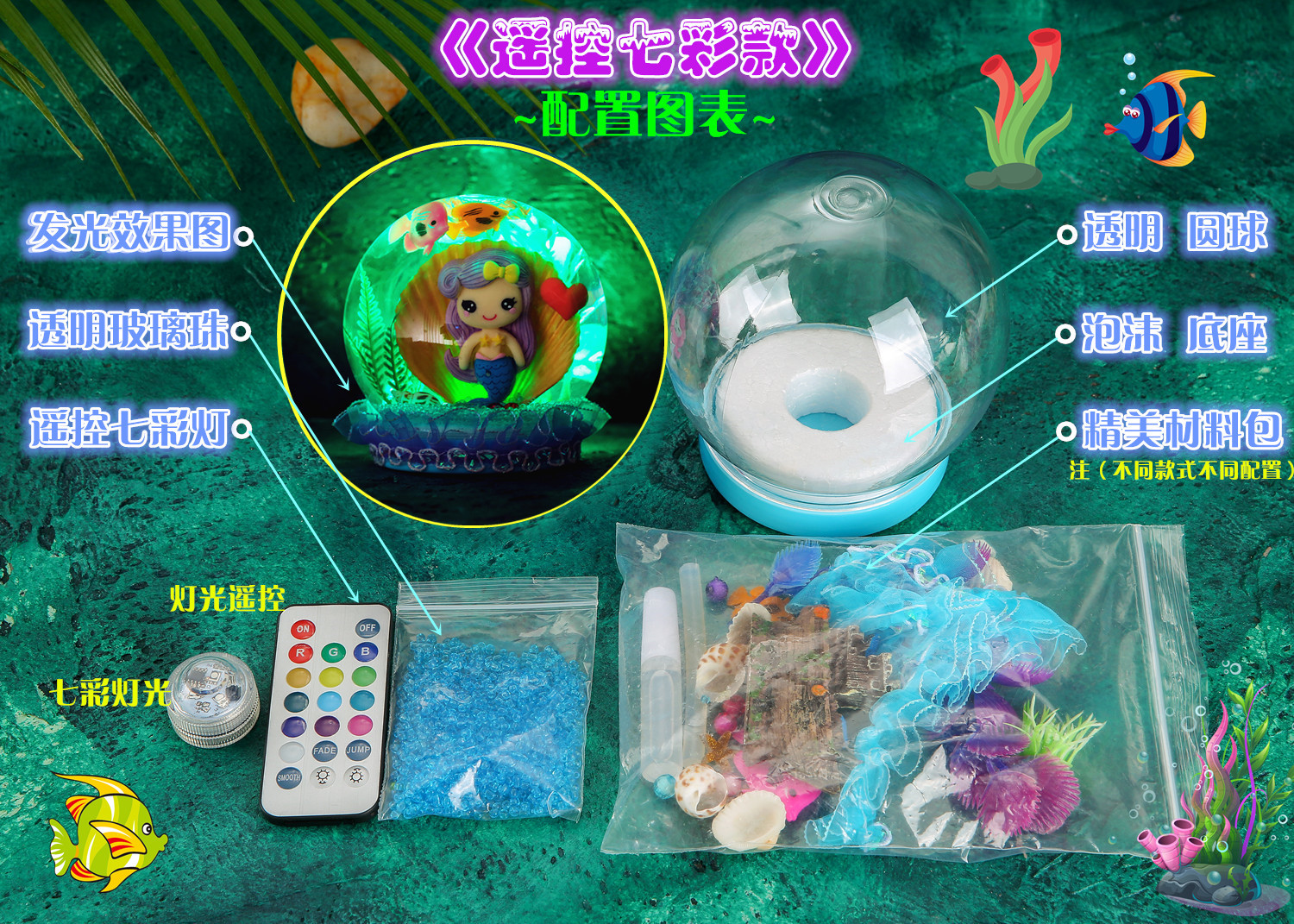 Factory Direct Sales Resin Crafts Christmas Crystal Ball Windshield Washer Fluid Ball Ornaments Parent-Child Interactive Holiday Gift Customization