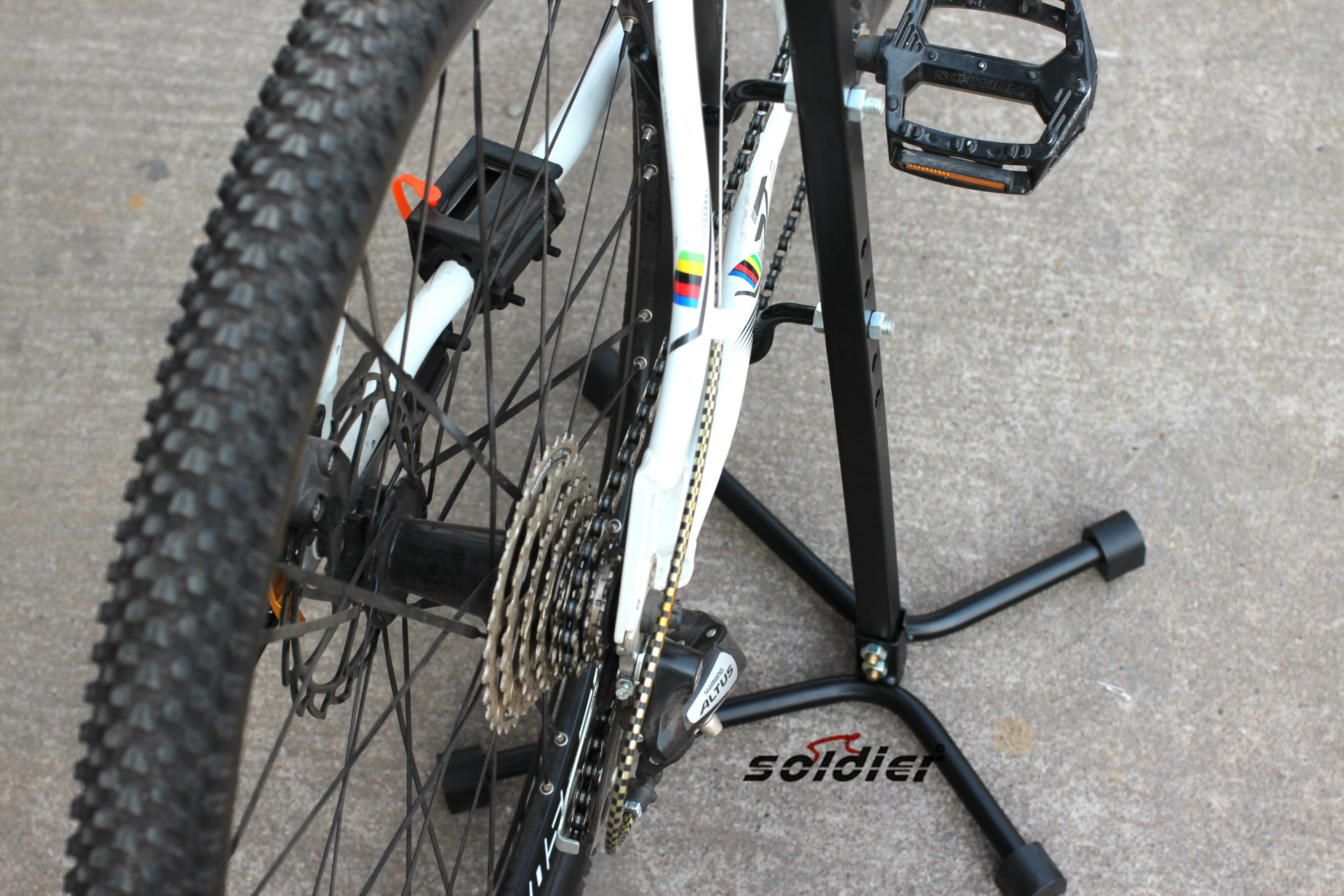 Bicycle tree parking frame, hook parking frame, display frame/iron hook 502C removable