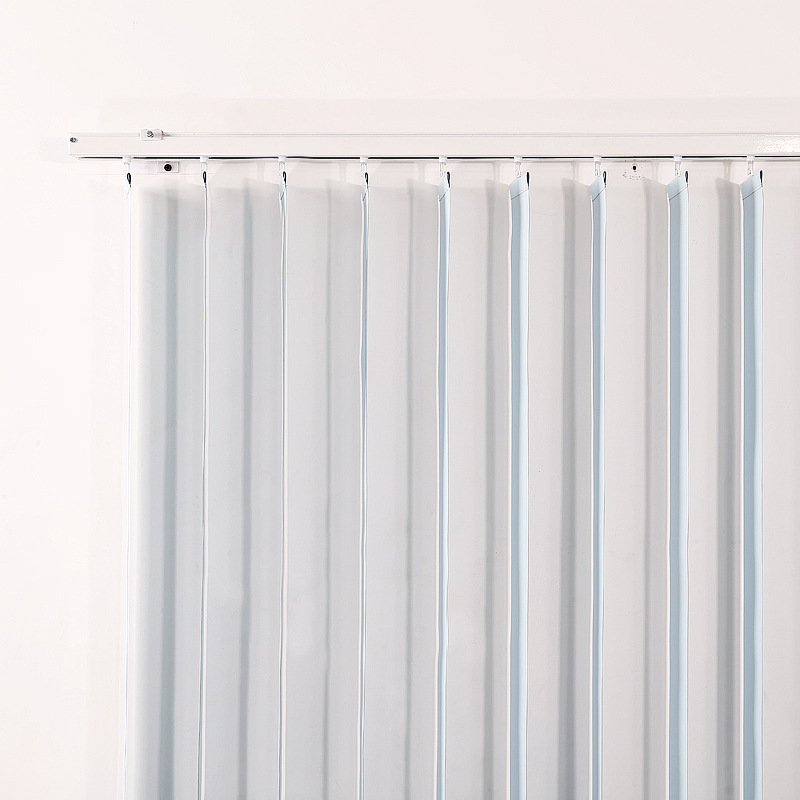 Factory Flame Retardant Vertical Blinds Office Engineering Curtain Sunlight Fabric Vertical Blinds Electric Vertical Venetian Blind Customization