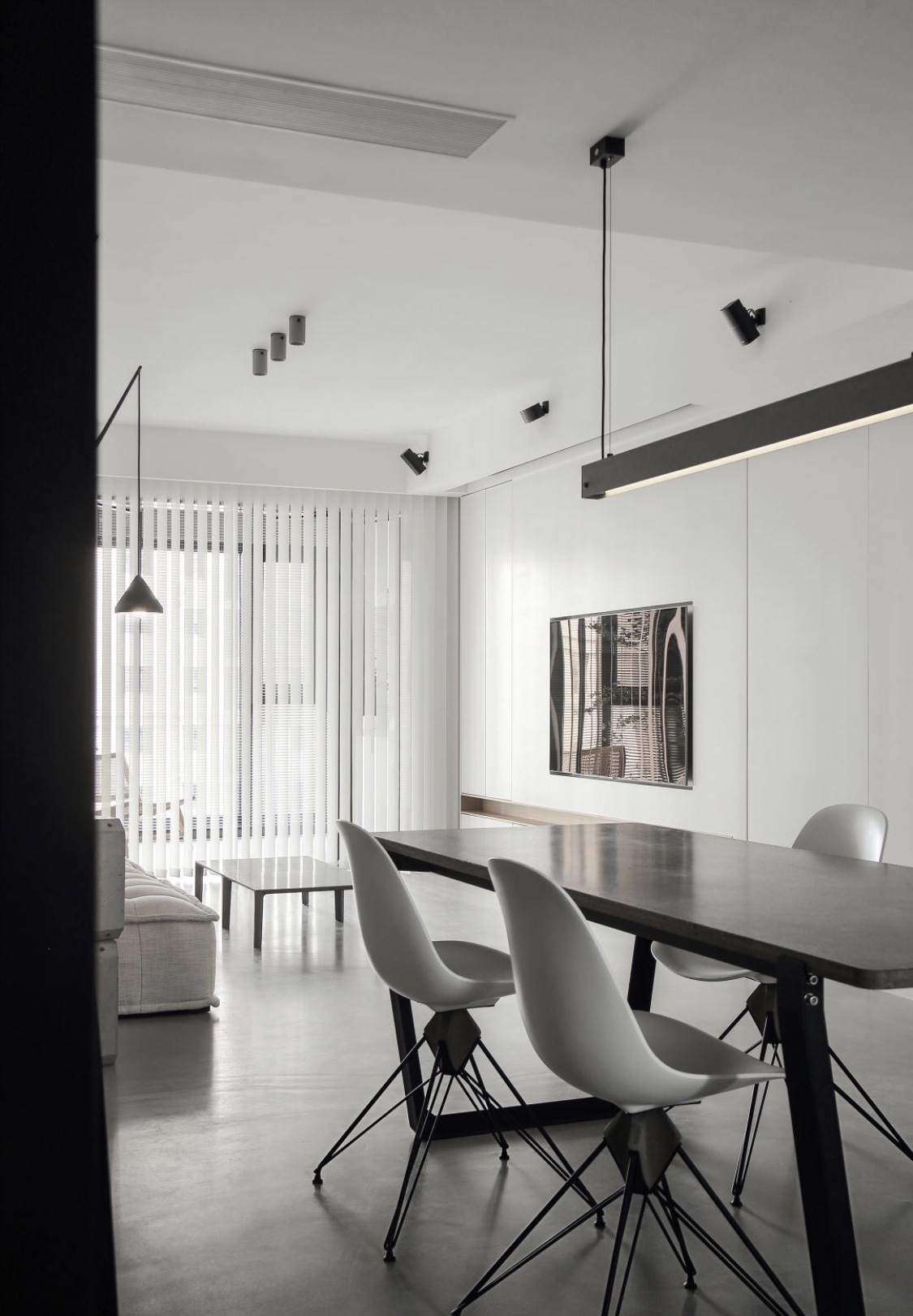 Factory Flame Retardant Vertical Blinds Office Engineering Curtain Sunlight Fabric Vertical Blinds Electric Vertical Venetian Blind Customization